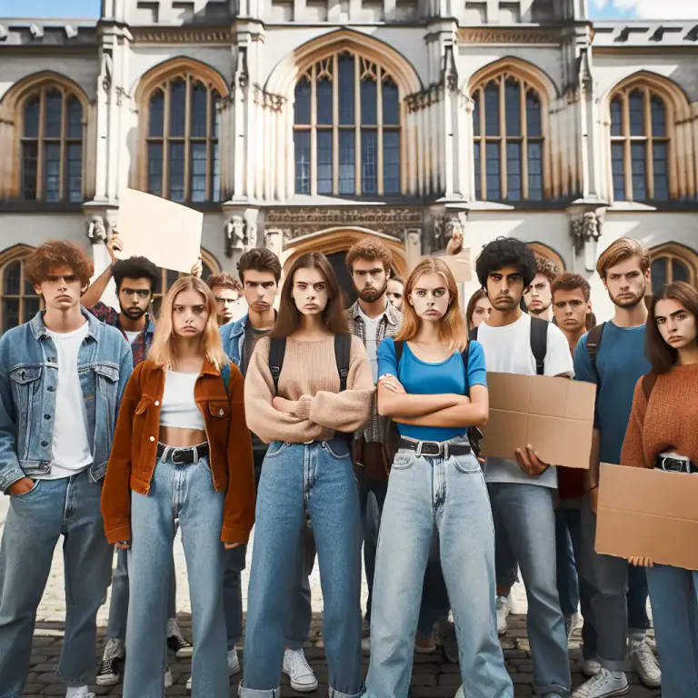 Visual representation of "furore" - An outbreak of public anger or protest