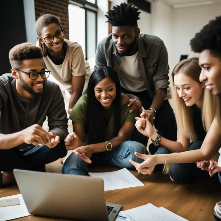 Visual representation of "millennial" - Relating to a millennial or millennials as a group