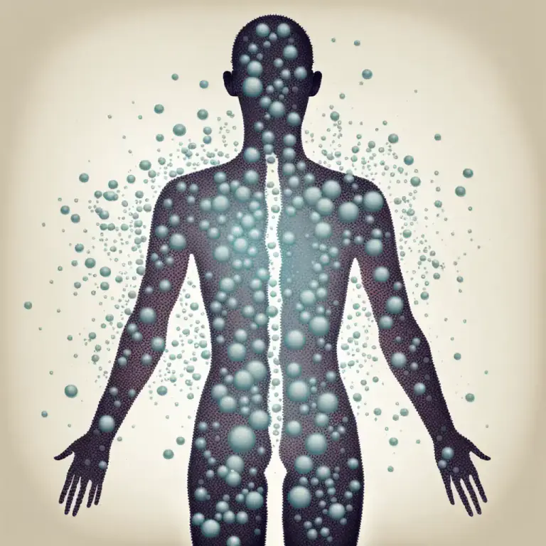 Visual representation of "latent" - Referring to a disease or condition that is present but not yet active or visible.