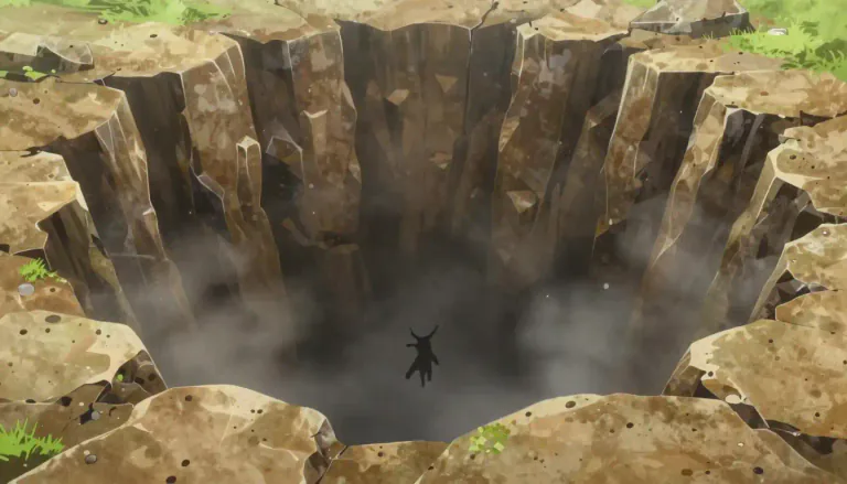 Visual representation of "bottomless" - Having no bottom