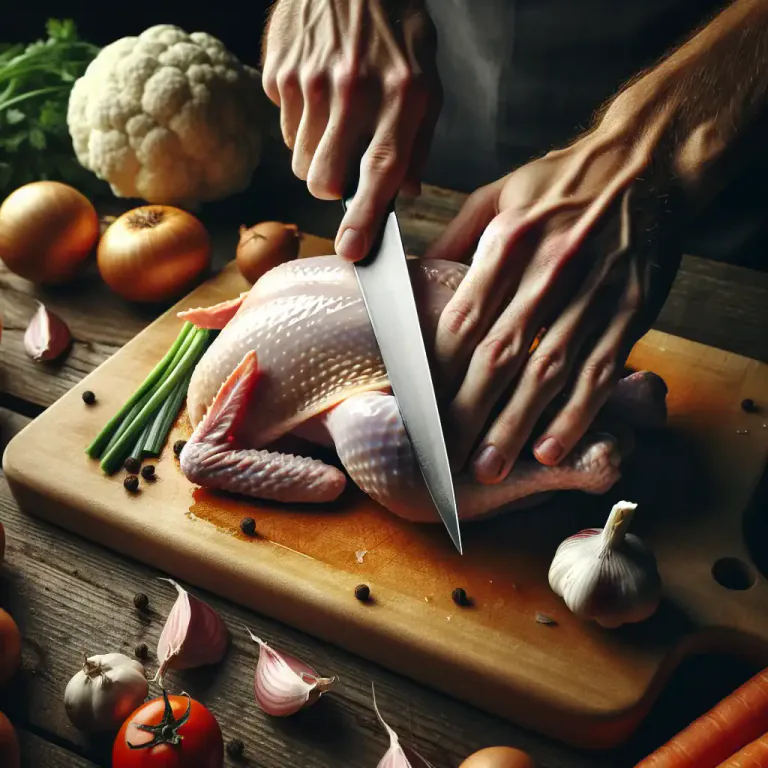 Visual representation of "skin" - To remove the outer layer or covering from something, especially a fruit, vegetable, or animal.