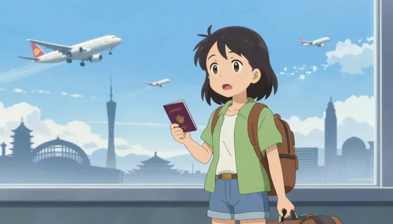 Visual representation of "abroad" - In or to a foreign country or countries