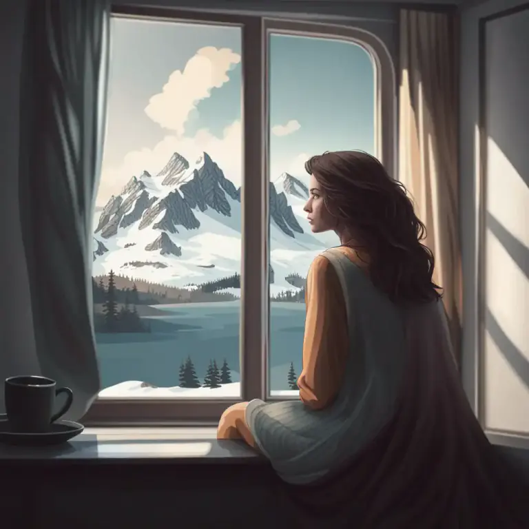 Visual representation of "daydream" - To have daydreams; to think about pleasant things, ignoring what is happening around you.