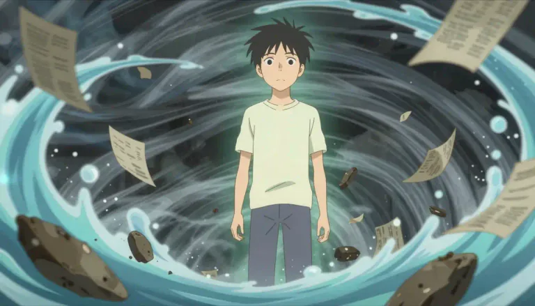 Visual representation of "equanimity" - The state of being calm, stable and composed, especially under stress