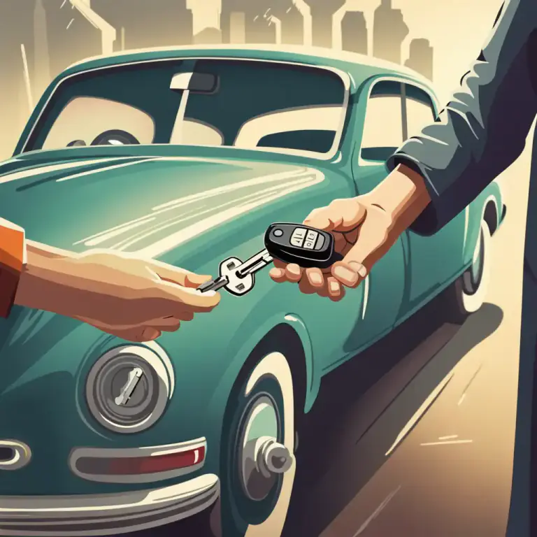 Visual representation of "trade" - to exchange one thing for another