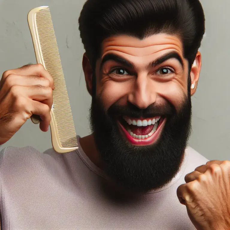 Visual representation of "beardie" - A person with a beard, specifically a man, often used in a jesting or affectionate way.