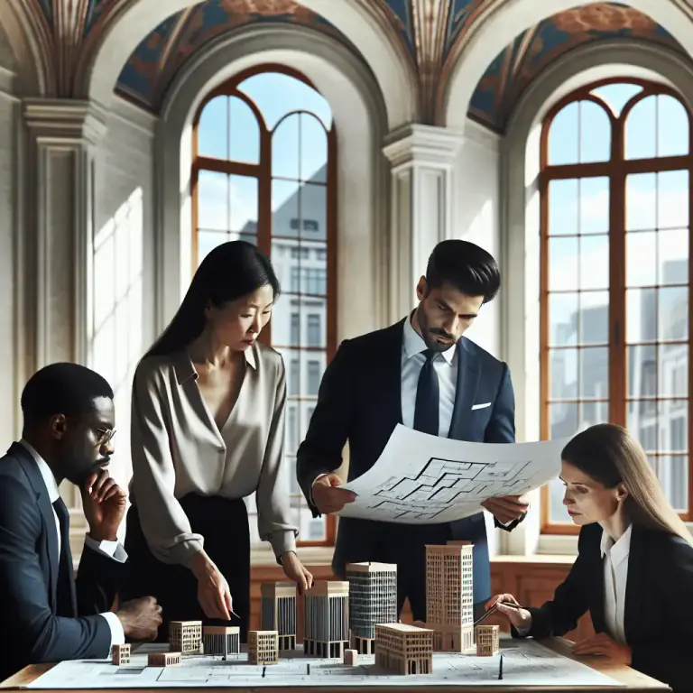 Visual representation of "restructure" - To change the financial structure of a company or organization
