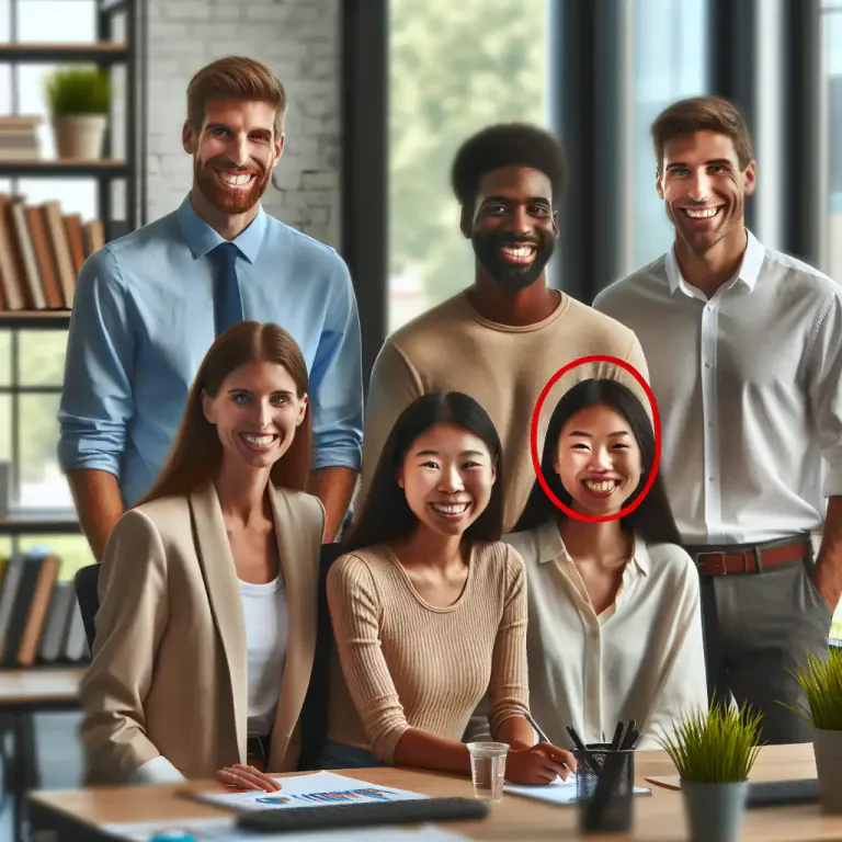Visual representation of "except" - to leave out or exclude