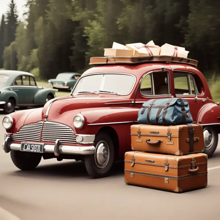 Visual representation of "… or bust" - Used to express a resolution or firm intent to travel somewhere.