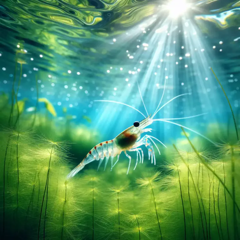 Visual representation of "cyclops" - A type of small, one-eyed animal, generally a type of tiny shrimp, that lives in fresh water.