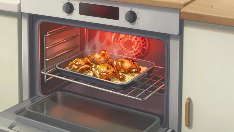 Visual representation of "broiler" - An appliance used to cook food with direct heat, usually in an oven.