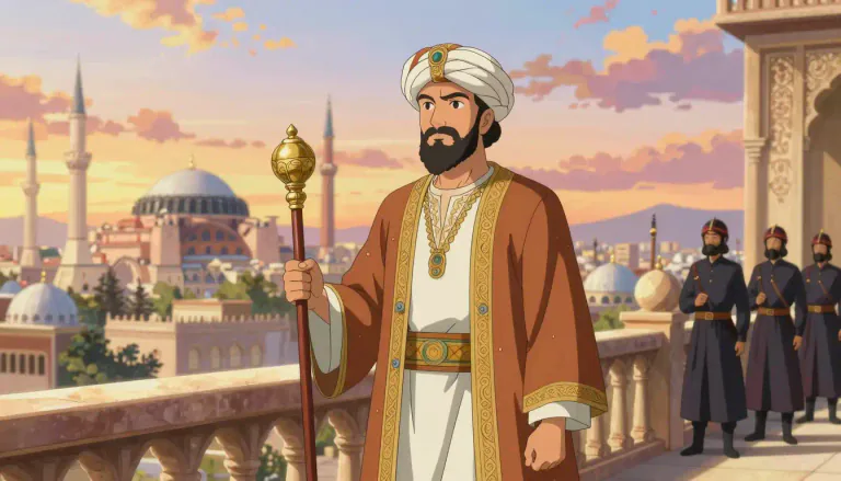 Visual representation of "emir" - A prince or leader in Islamic countries.