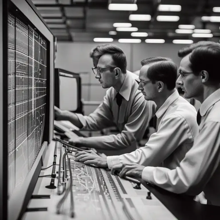 Visual representation of "playback" - The action of reproducing a sequence of operations, especially to analyze an electronic system.