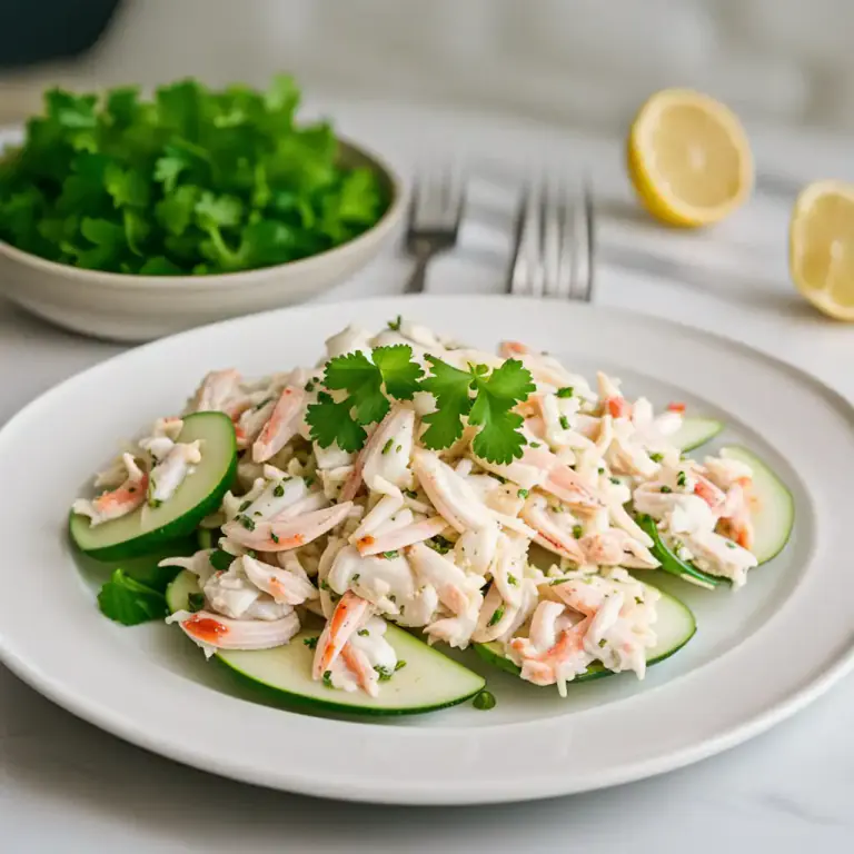 Visual representation of "crab" - Meat of this sea animal which is used in cooking.