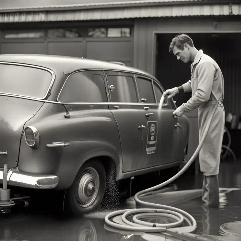 Visual representation of "washer" - Person or machine that washes something.