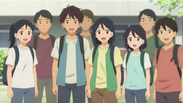 Visual representation of "teenage" - Relating to the years from 13 to 19, when a person is a teenager
