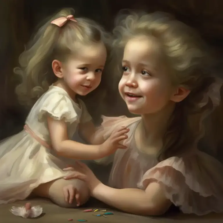 Visual representation of "sister" - A woman or girl related to one by having a parent in common; half-sister.