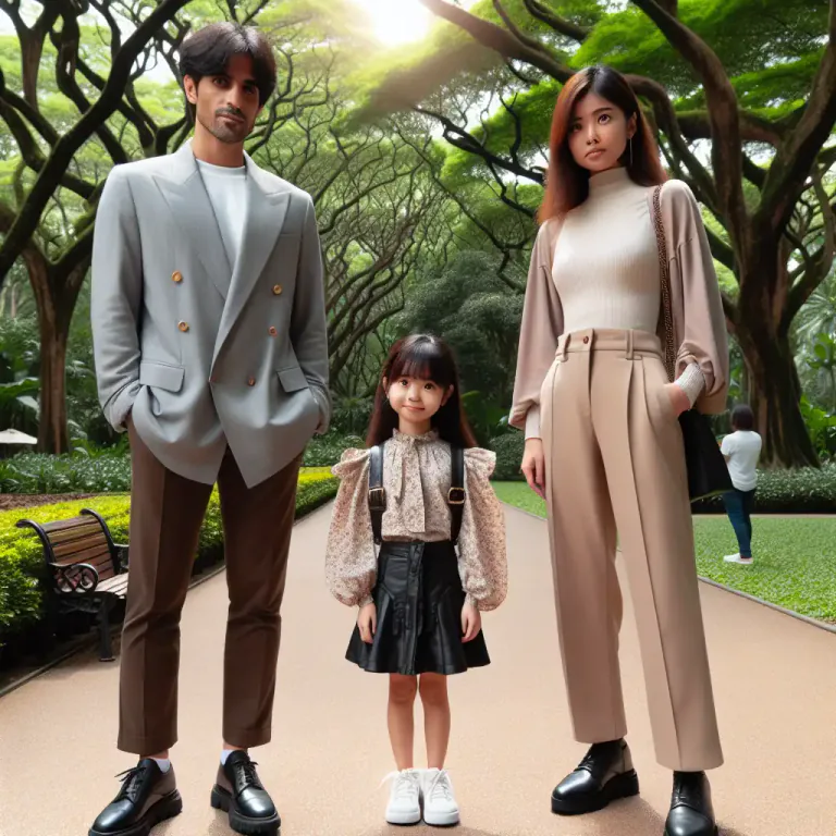 Visual representation of "lilliputian" - A very small person or a very tiny thing