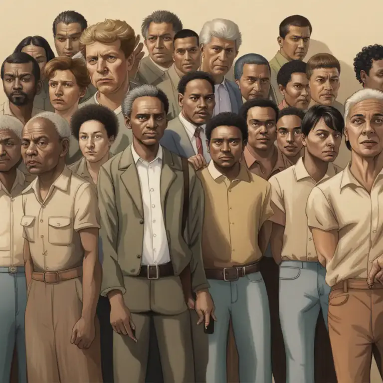 Visual representation of "single out" - To differentiate someone or something from the others