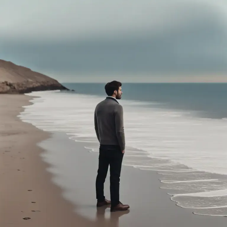 Visual representation of "rue" - A feeling of regret or sorrow