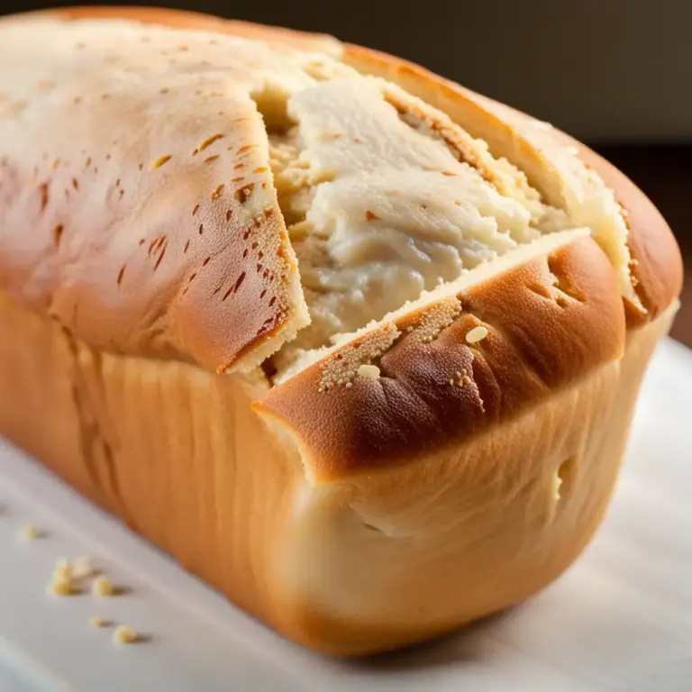Visual representation of "heel" - The back part of a bread loaf.