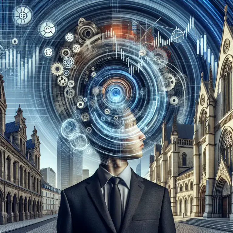 Visual representation of "vertiginous" - Involved in fast, confusing change that makes you feel disoriented