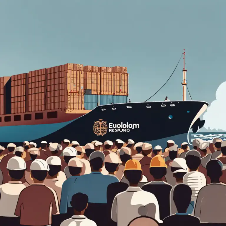 Visual representation of "overseas" - Located or coming from over the sea
