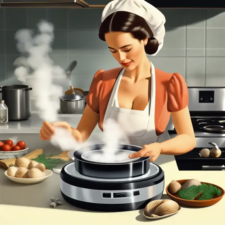 Visual representation of "steam open" - To cause something to open by the application of steam.