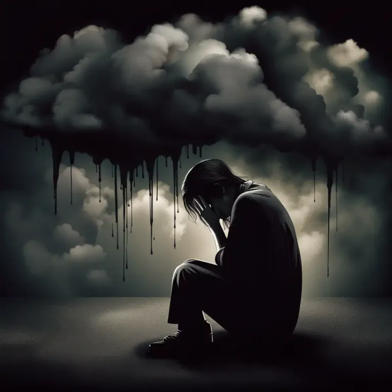 Visual representation of "ideation" - Thoughts about suicide, often involving detailed plans