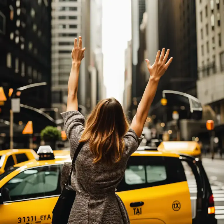 Visual representation of "cab" - A taxi