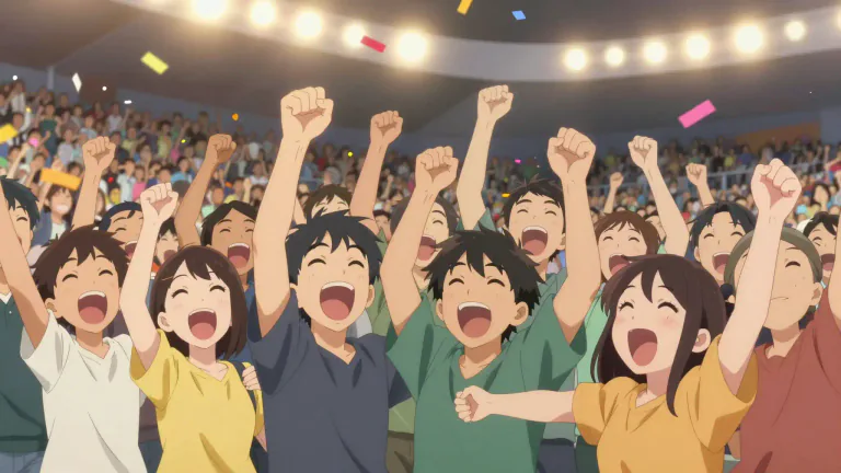 Visual representation of "go ballistic" - To become wildly or uncontrollably excited or enthusiastic