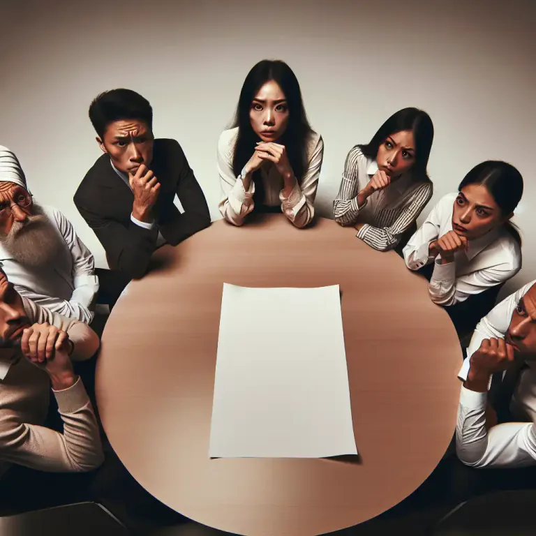 Visual representation of "tension" - Mental or emotional strain.