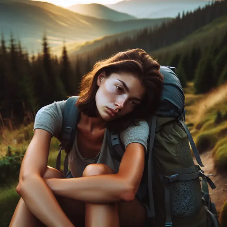 Visual representation of "narcosis" - A mental state of trance or stupor, not caused by physical substances but due to extreme fatigue or emotional distress.