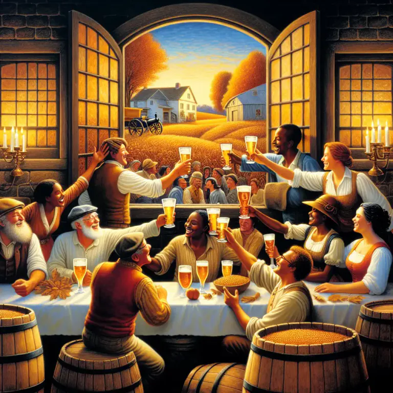 Visual representation of "wassail" - A celebration with much drinking