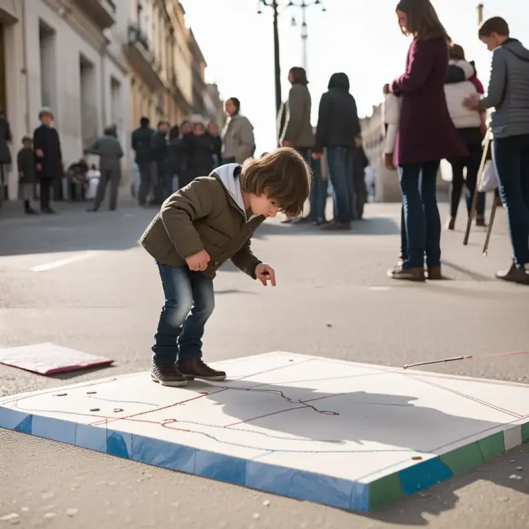 Visual representation of "crib" - In a street game, the area or line from which a player propels the object used.