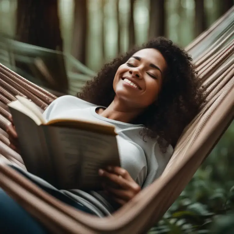 Visual representation of "hang/stay loose" - To relax or not be worried about something.