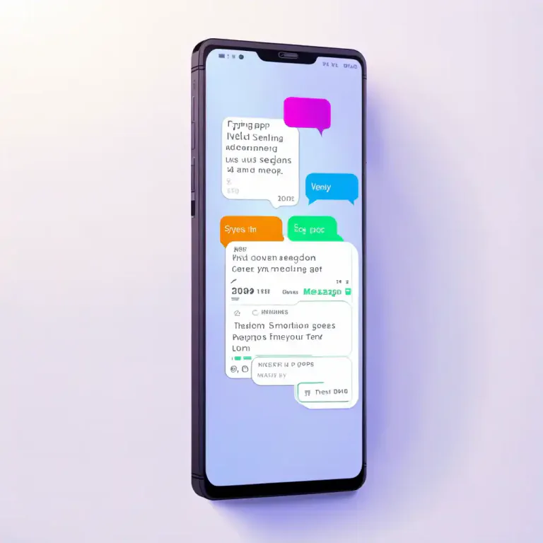 Visual representation of "texter" - A device or software used for sending text messages