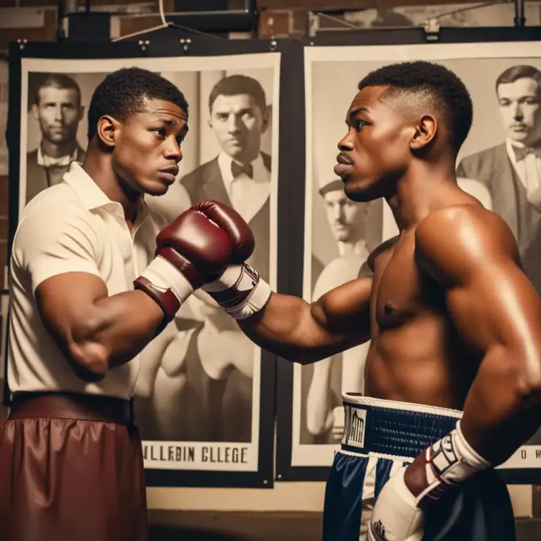 Visual representation of "call out" - To challenge someone to a fight or competition.