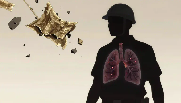 Visual representation of "carcinogen" - An agent that increases the risk of cancer through biological processes.