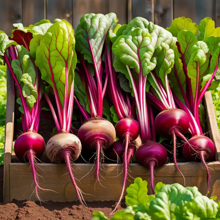 Visual representation of "beetroot" - The plant which produces the beetroot vegetable.