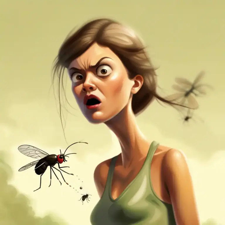 Visual representation of "devil" - To annoy or bother someone persistently.