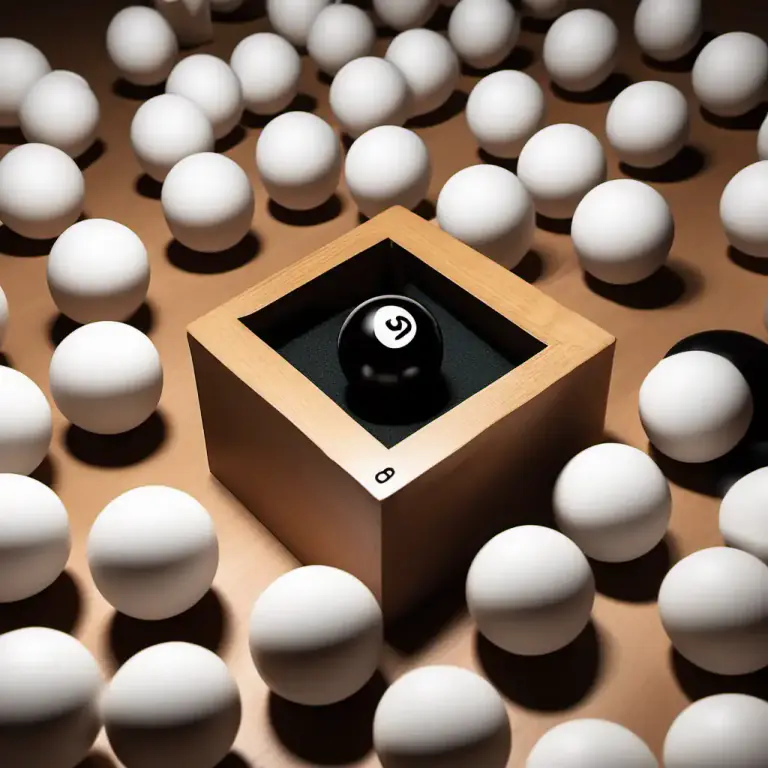 Visual representation of "blackball" - A negative vote or veto where a member of a group votes against accepting a candidate.