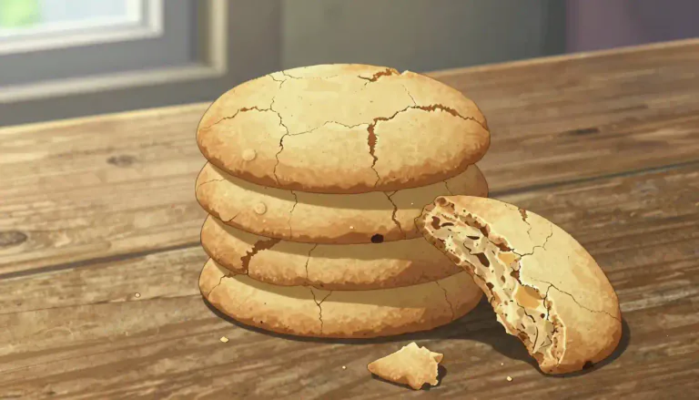 Visual representation of "cracknel" - A type of hard, dry biscuit or bread.