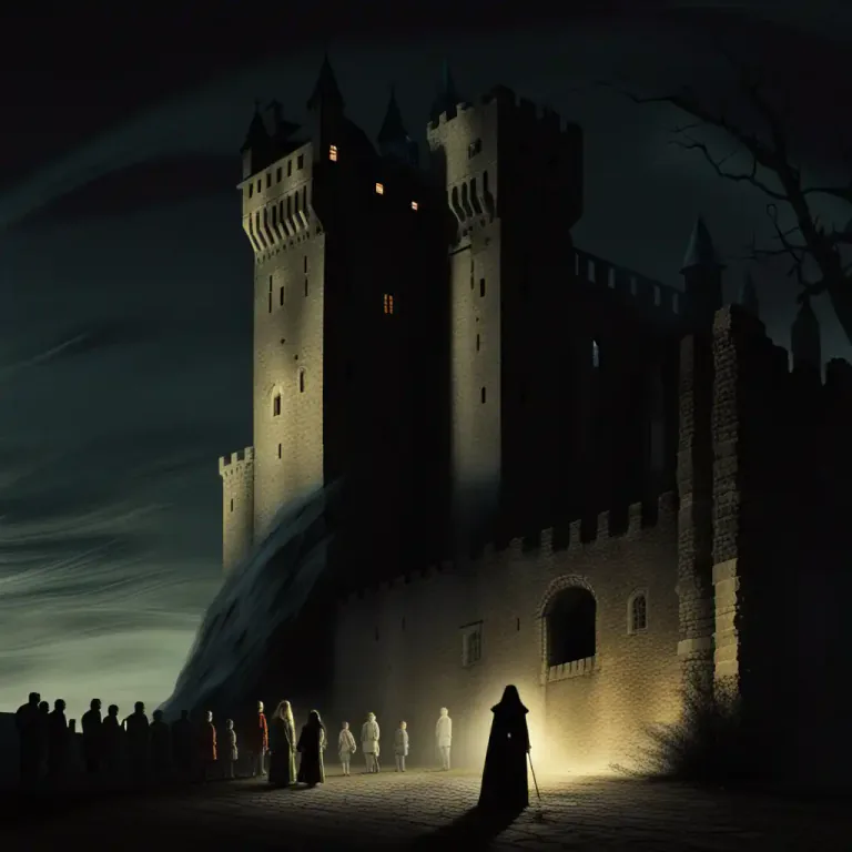 Visual representation of "phantom" - a ghost or spirit.