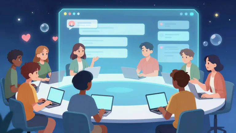 Visual representation of "netiquette" - Netiquette is the expected correct way of communicating on the Internet.