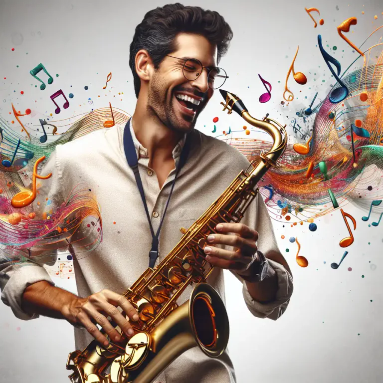 Visual representation of "lick" - A short phrase in jazz or popular music
