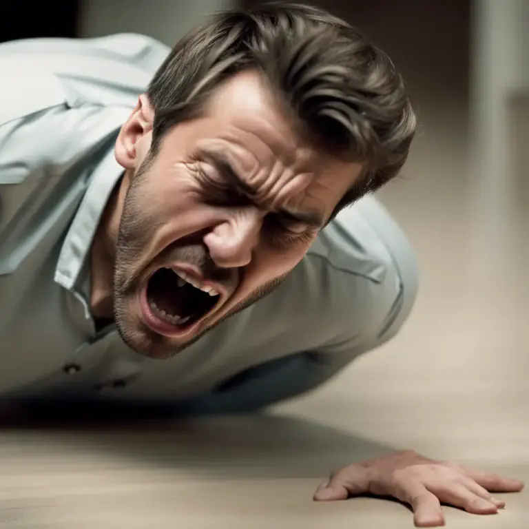 Visual representation of "crumple" - To collapse or give way suddenly, especially under pressure