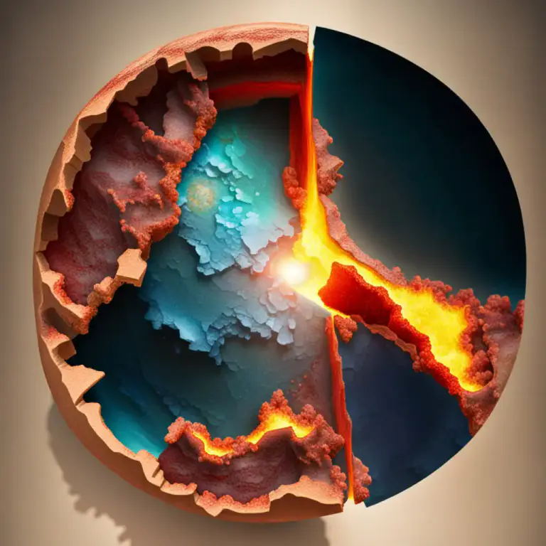 Visual representation of "occur" - To exist or be present in a particular place
