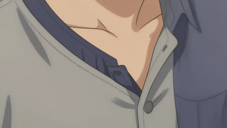Visual representation of "placket" - A narrow strip or band of fabric that covers the edges of a placket opening, often utilized in shirt designs.
