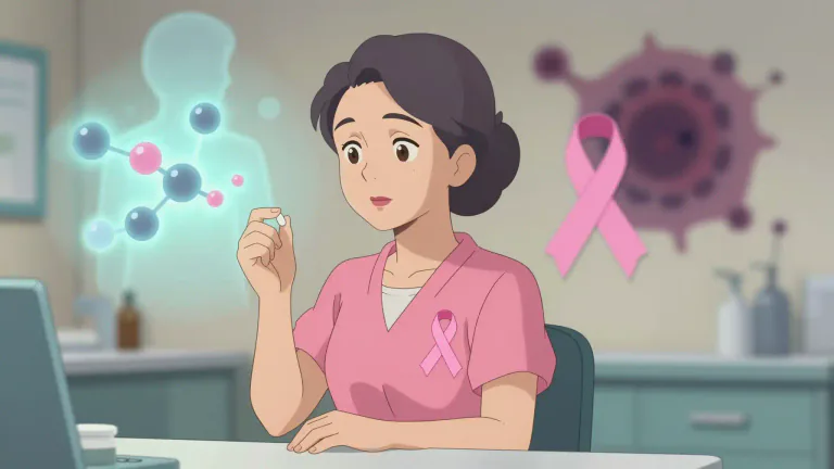 Visual representation of "exemestane" - Exemestane is a medication used in the treatment of breast cancer in postmenopausal women that acts by inhibiting the production of estrogen.